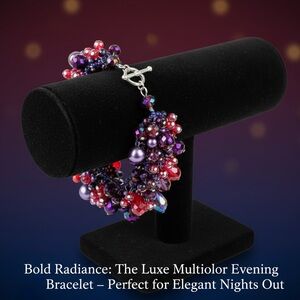 Vibrant Multicolor Beaded Bracelet